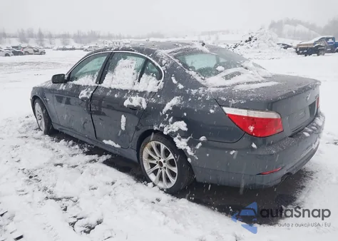 2009 BMW 535I xDrive из США, поврежденный, VIN WBANV93559C136278